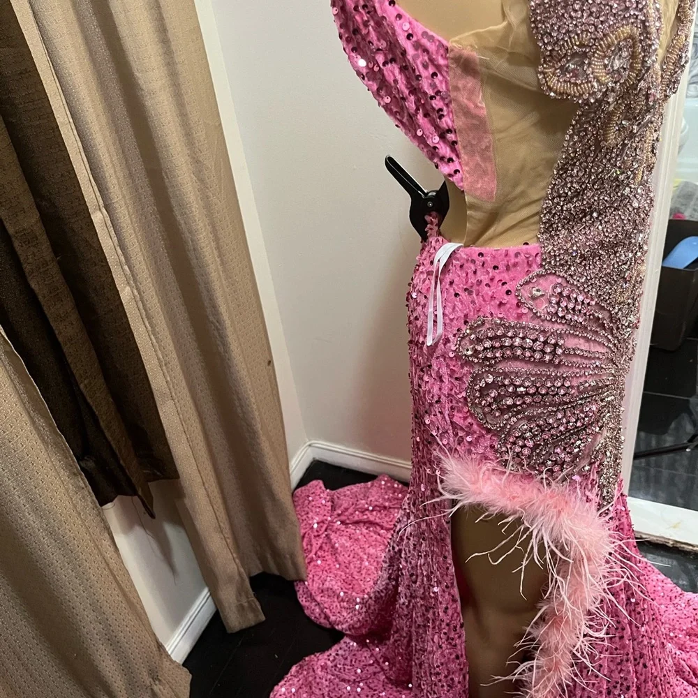 Prom Dress (Pink) - Picture 4 of 13